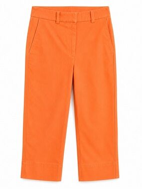STINE GOYA Wide Leg High-Rise Trousers Bright Orange
